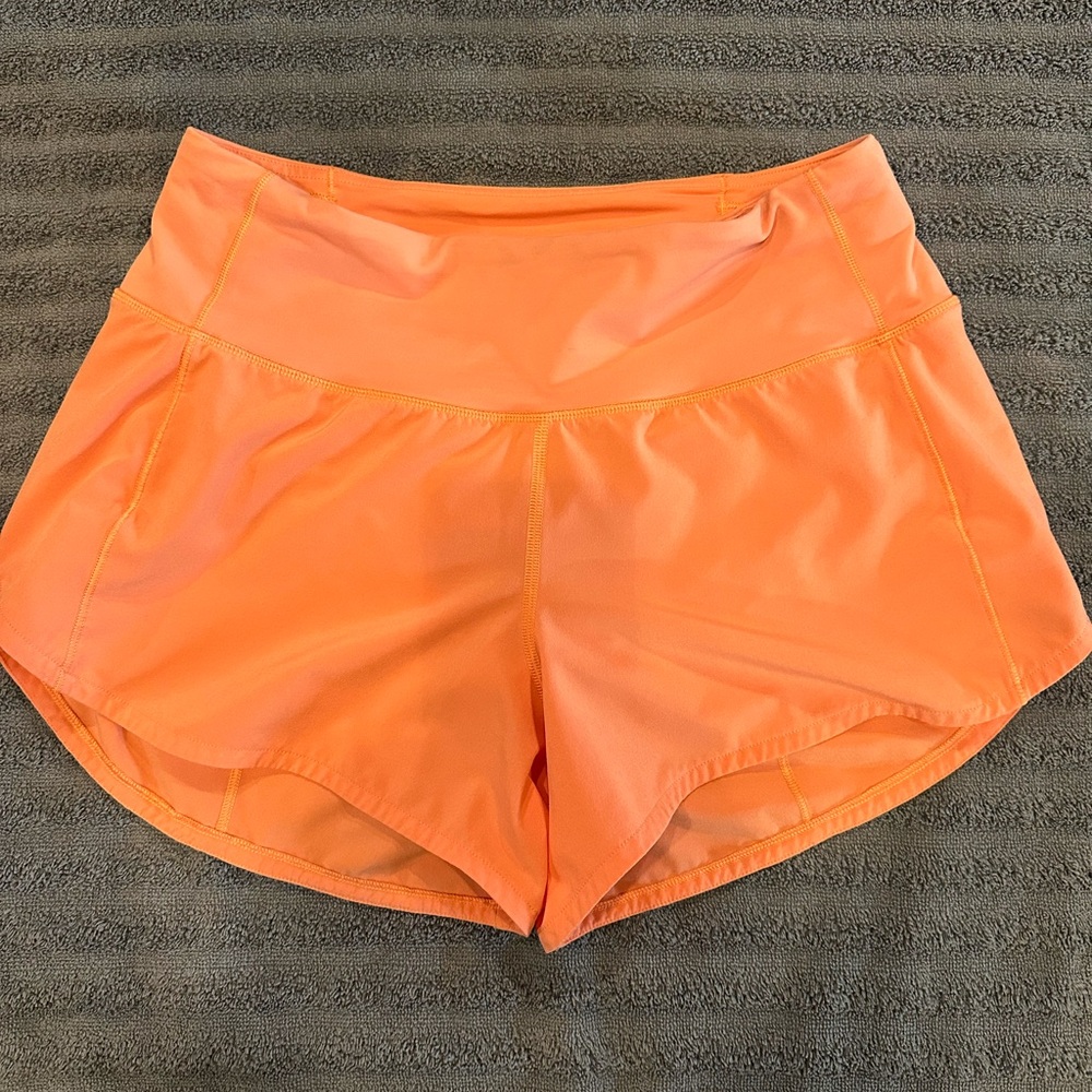 Lululemon Orange Shorts Size 4 TALL